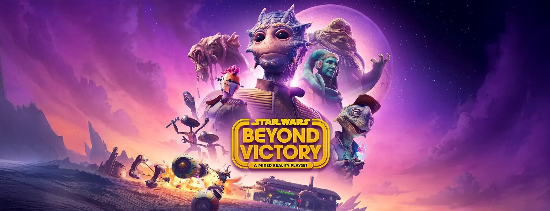 Videojuego de realidad virtual llamado Star Wars Beyond Victory